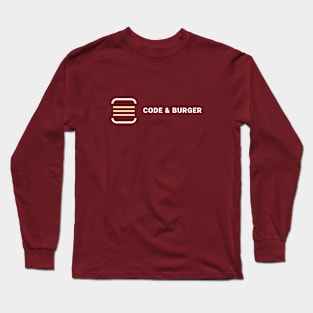 CODE & BURGER - PROGRAMMING Long Sleeve T-Shirt